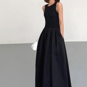 NWT Commense Leisure Crew Neck Maxi Dress Large